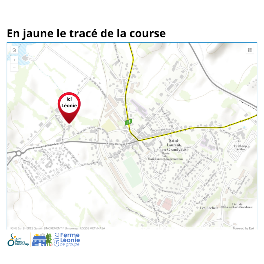 Le trace dans St Laurent