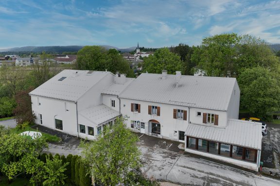 Vue aérienne de la Ferme Léonie