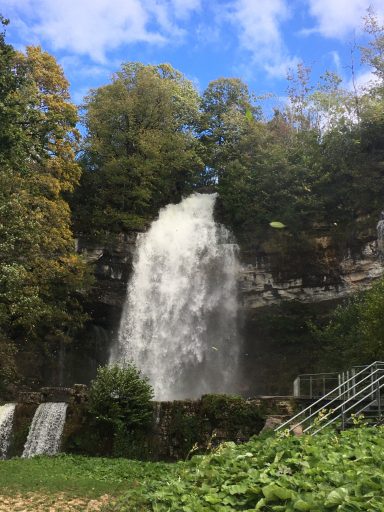 Cascade du Hérisson - Le saut Girard
